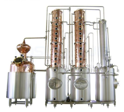 Stainless Steel Distillation Still 3-Column steam-operated.​